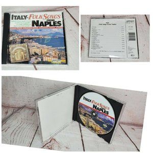 Italy Folk Songs From Naples Audio CD